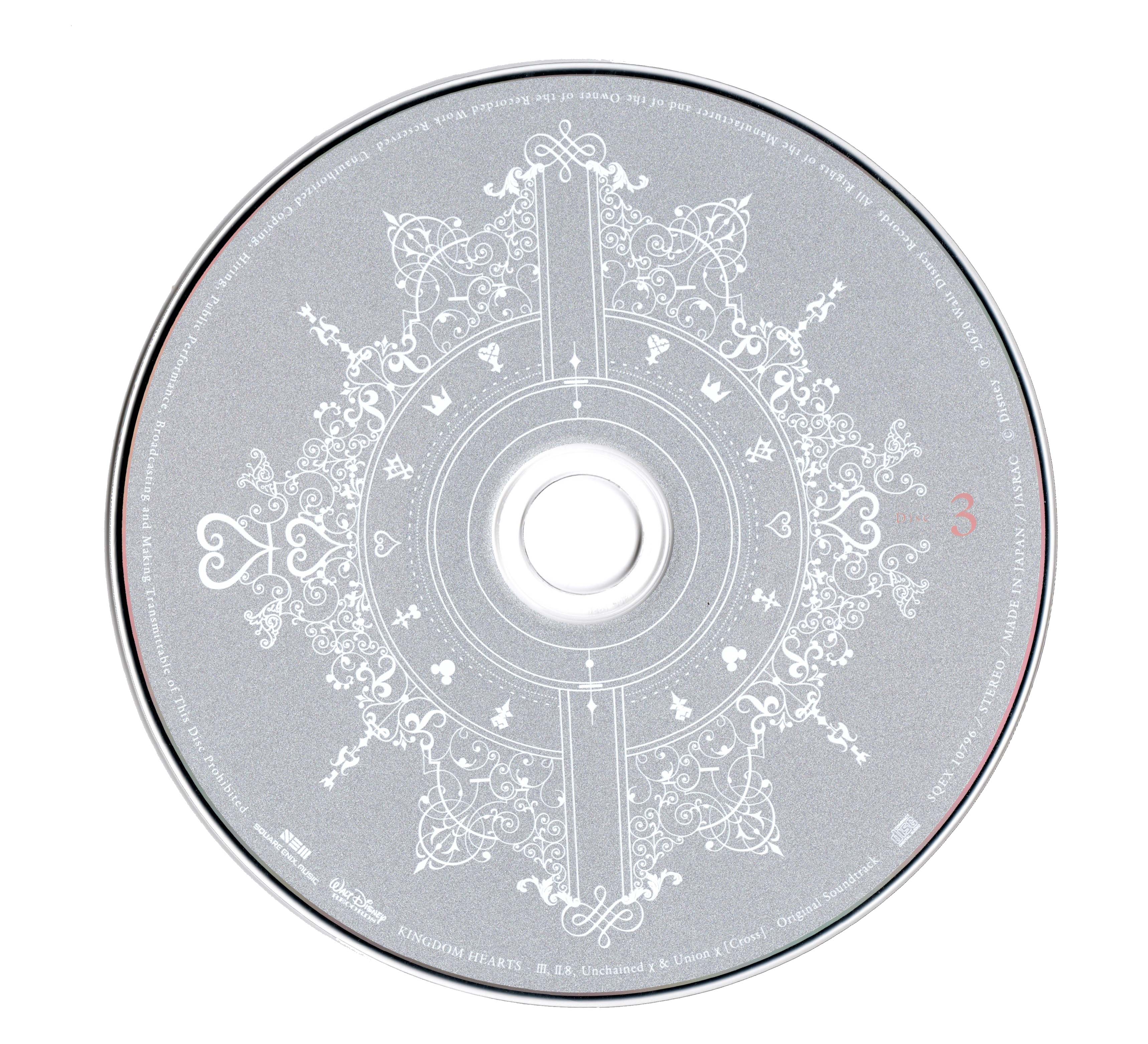 「KINGDOM HEARTS-3,2.8,Unchained×&Union×… KINGDOM HEARTS - III, II.8, Unchained χ & Union χ [Cross